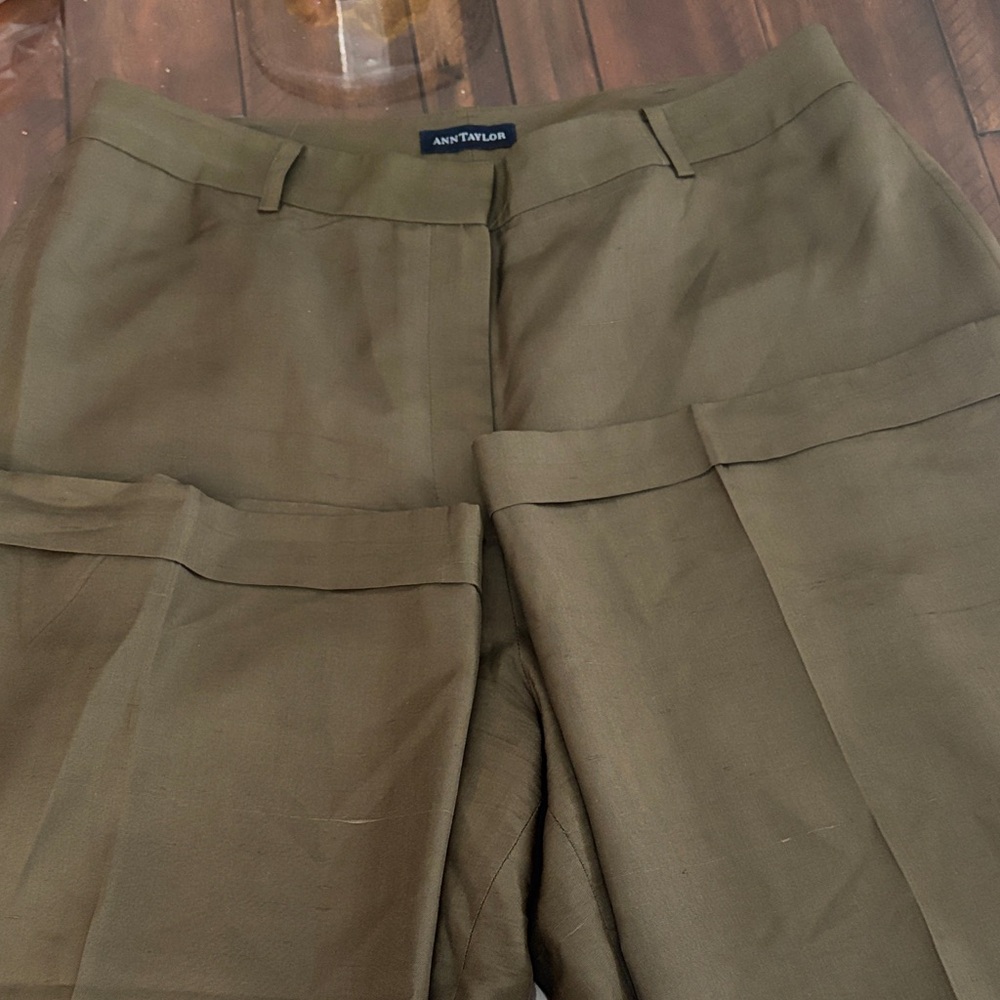Ann Taylor Khaki Trousers